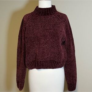 Jewel Toned Plum Sweater